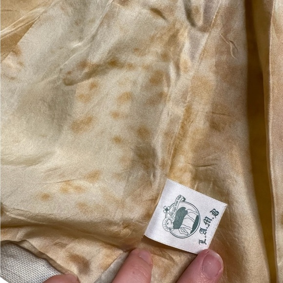 💚 L.A.M.B. by Gwen Stefani Linen Belted Blazer 8 🌿 Clover Print Designer Chic 💚 - Picture 8 of 10